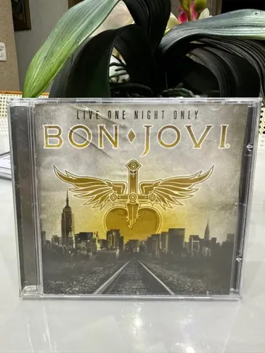 CD Bon Jovi Live One Night Only Original