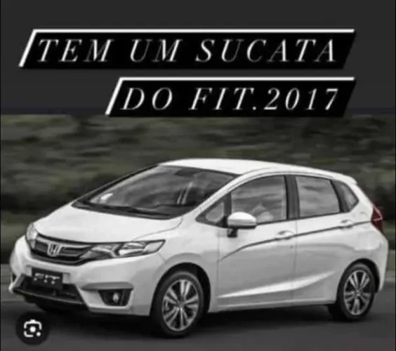 Sucata Honda Fit 2017 para retirada de peças 