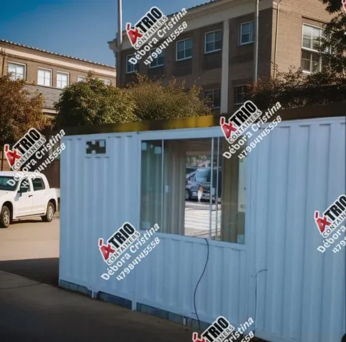 Container home comercial desmontável 