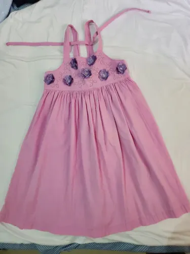 Vestido Rosa Alphabeto.