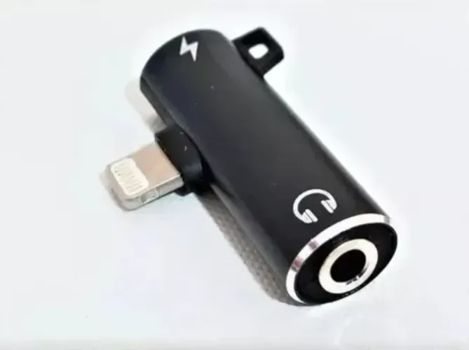 Divisor Splitter Lightning Para iPhone Energia E Audio  Arduino Automação COD-CP769  
