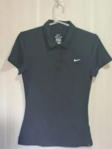 Camiseta Polo Nike Preta - Tamanho M
