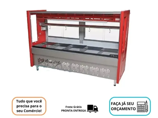 Balcão de Açougue 1,75M Standart Polar