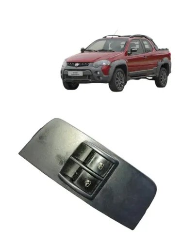 Comando vidro elétrico lado esquerdo Fiat Strada adventure Locker 2010