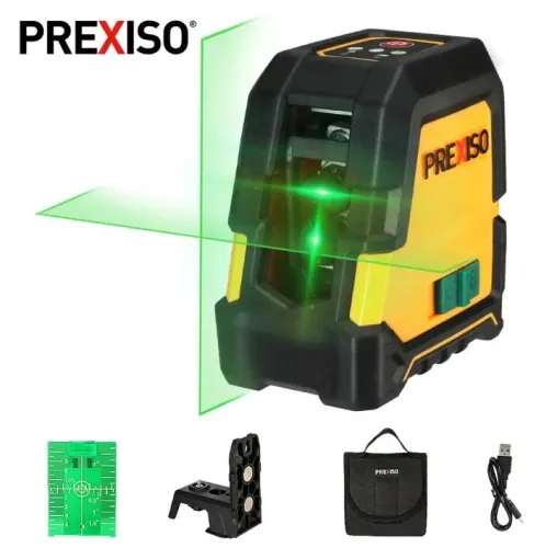 Nível laser de 2 linhas recarregável, entrego 