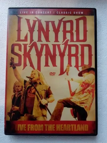 DVD Lynyrd Skynyrd live from the heartland dvd nacional e original