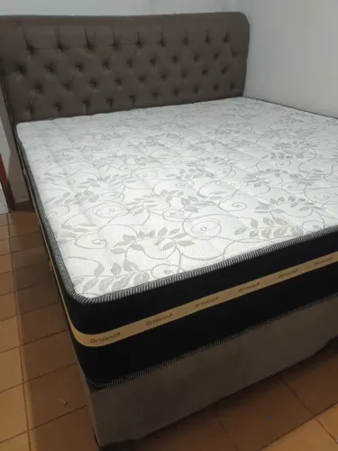 Cama Box Casal Ortopédica