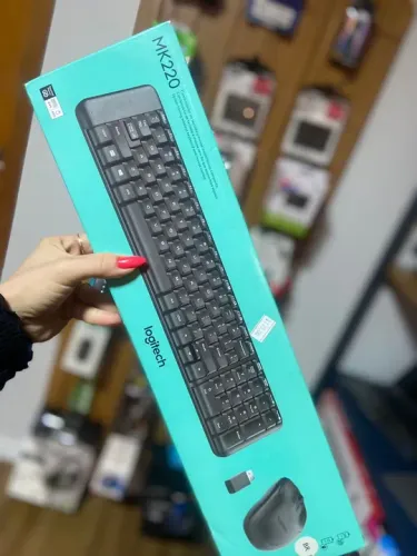 Kit Teclado e Mouse Sem Fio Logitech