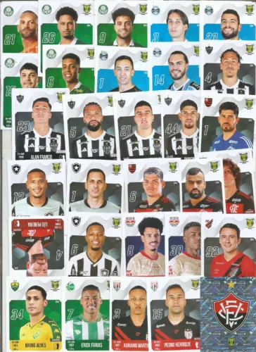 30 figurinhas campeonato brasileiro 2024 - promoção 30.00