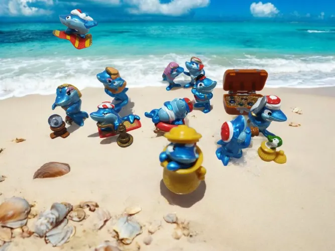 Squalibaba (1995) - Kinder Ovo - FERRERO - Coleção Completa