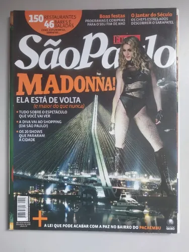 Revista Veja Sao Paulo Madonna