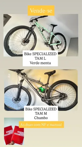 Bike SPECIALIZED, sem uso!