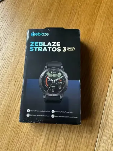 Smartwatch Zeblaze Stratos 3 Pro com GPS | Lacrado