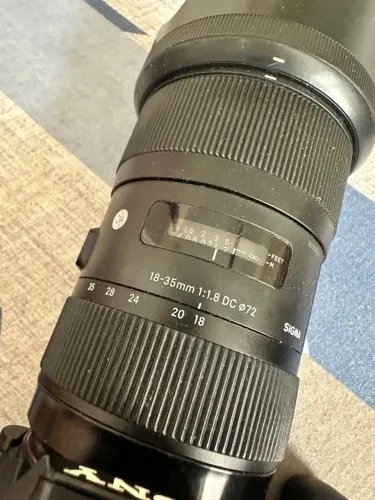 Lente sigma 18-35mm para Sony A-mount 