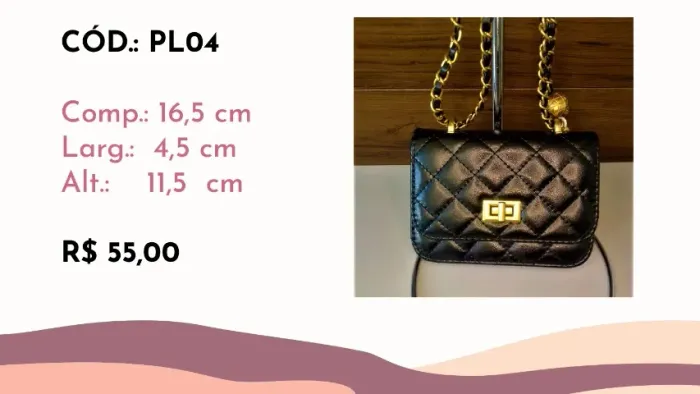 Bolsas pequenas metalizadas