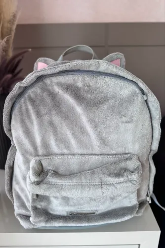Mochila Imaginarium Gato Cinza