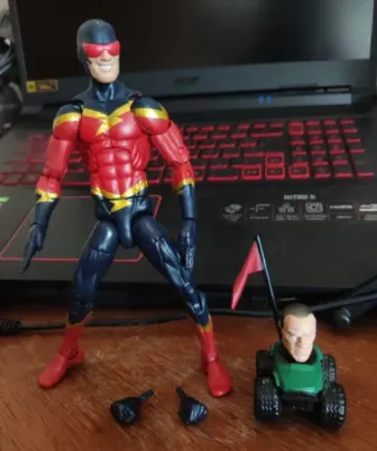 Figura Marvel Legends Speed Demon - Hasbro - inimigo Spider Man