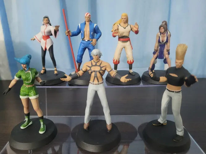 Miniaturas KOF (King of Fighters)