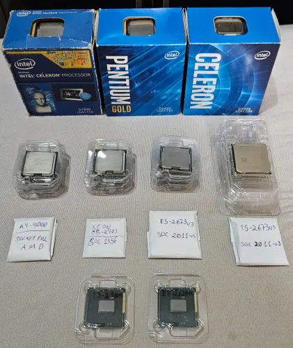Processadores intel todos ok preços individuais ler descrição