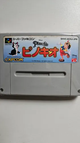 Cartucho Pinocchio - Super Nintendo - Original Japonês super famicom