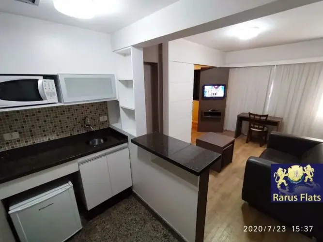 Flat para alugar no Itaim Bibi - Edifício New City (Ramada Suites) - Cód. KMH14038