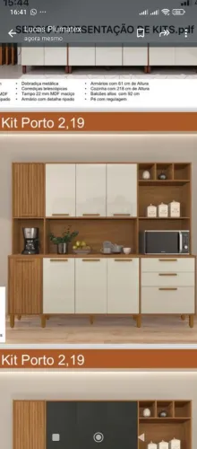 ARMÁRIO DE COZINHA NOVO ALTO PADRÃO