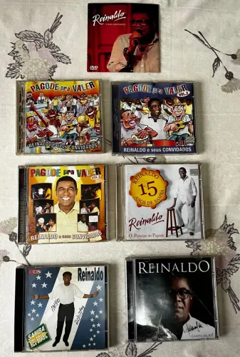 Coleção CDs e DVDs Reinaldo