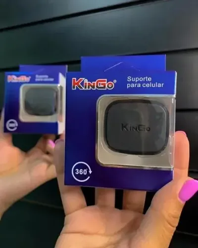 Suporte Veicular Kingo para Celular - 360º