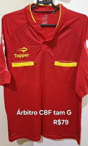 Camisa arbitragem CBF Penalty tam G