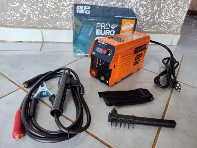 Máquina De Solda Professional Gp-160 220v Laranja