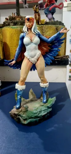 Feiticeira He-man 22x15cm impressão 3d resina