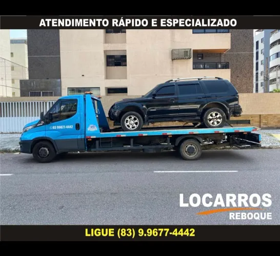 Serviço de reboque - carros, motos, máquinas e equipamentos 