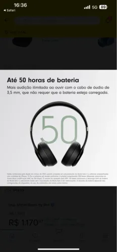 Fone Beats Solo 4 Original 