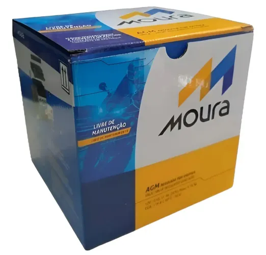 Bateria moto 8ah MA8E MOURA TOP