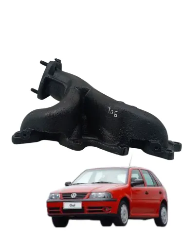 Coletor Escape Volkswagen Gol 1.0 G3 G4