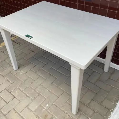 Mesa desmontável de plástico 1.20x80