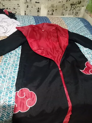 Capa Akatsuki - Cosplay Naruto Shippuden