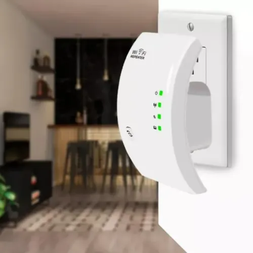 Repetidor de Sinal Wi Fi, Amplificador de Sinal de Internet Sem Fio