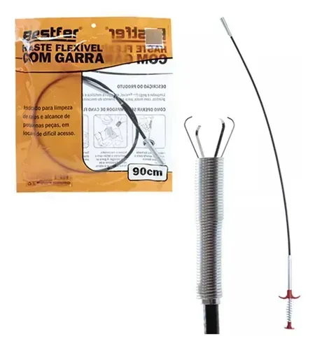 HASTE FLEXIVEL COM GARRA 90CM BESTFER