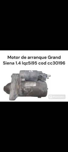 Motor de arranque Grand Siena 1.4 1qz5i95 cod cc30196