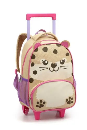 Mochila de Rodinha Seanite Chita: Corra para Novas Aventuras!
