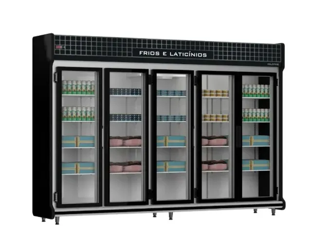Danoneira, Geladeira Expositora, Expositor Auto Atendimento, Expositor Laticínios