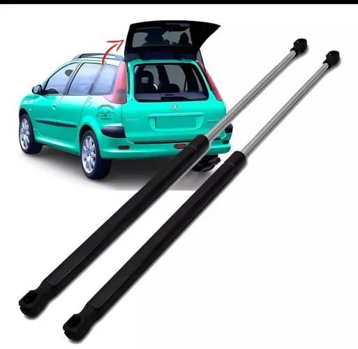 Amortecedor do vidro da mala Peugeot 206 207 Sw perua amortecedor vidro da mala 206 207 Sw