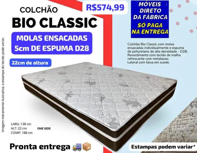 COLCHÕES MOLAS ENSACADAS