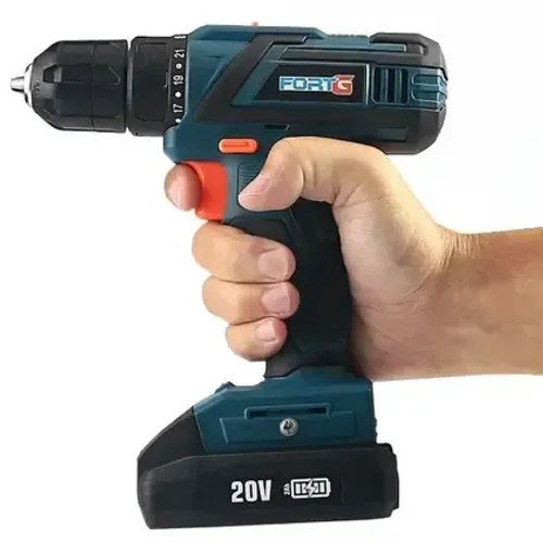FURADEIRA PARAFUSADEIRA 3/8 BAT.20V BIV.1 BAT.MAX LITIO FG3004 FORTGPRO