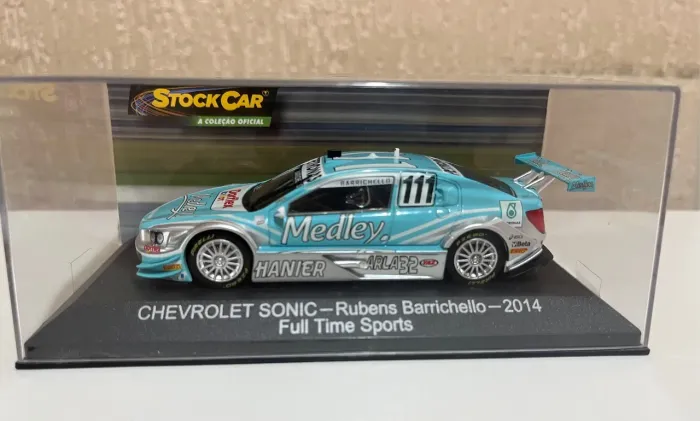 Miniatura Chevrolet Sonic Rubens Barrichello 2014