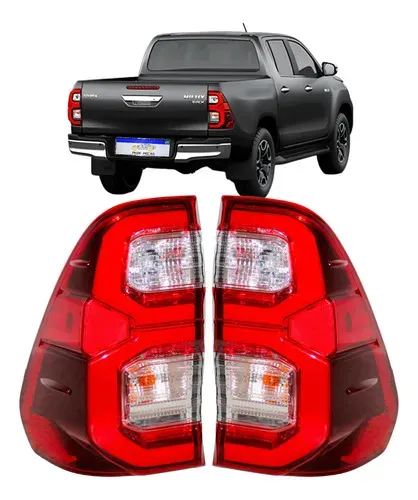 Lanterna Toyota Hilux 2021 2022 2023 Traseira Nova Led
