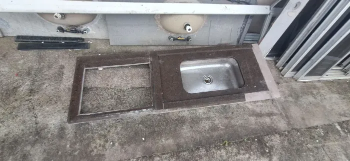 Pia para cozinha com marmore