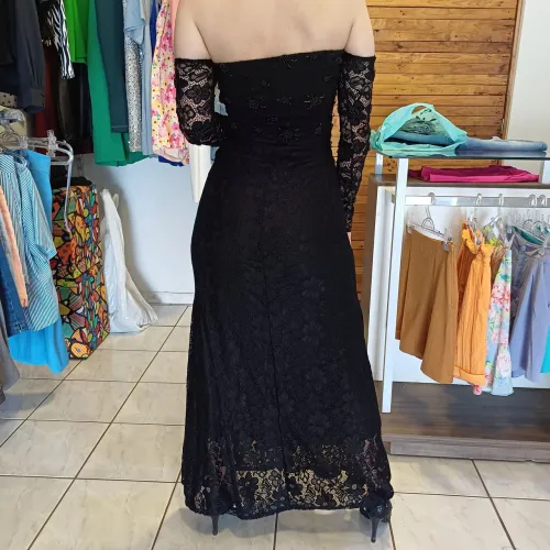 Vestido Longo Preto