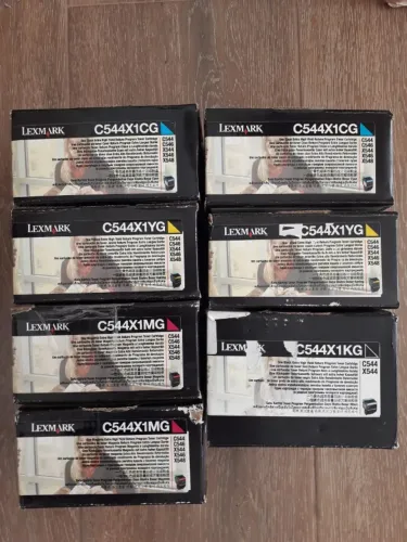 Toner cartucho para impressora Lexmark